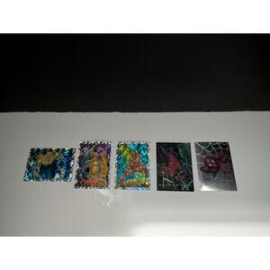 Youngblood Prism Inserts + Spider-Man Movie Hologram & Foil Cards Lot 1992–2002